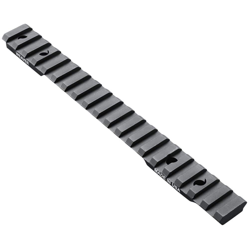 Weaver 1-Piece Extended Multi-Slot Picatinny Scope Base Mossberg Patriot LA