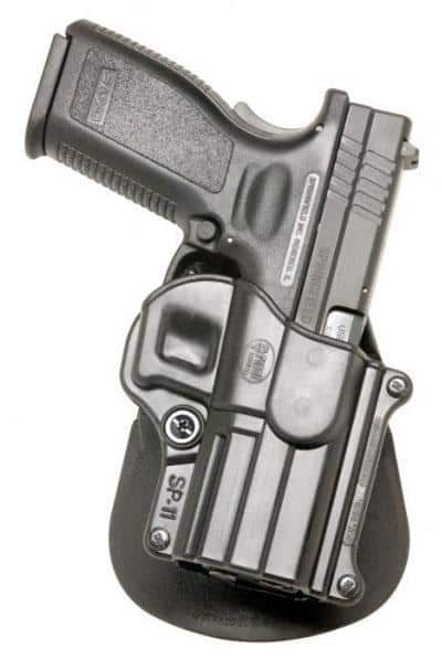 Fobus Standard Paddle Holster for Springfield XD Black Right Hand