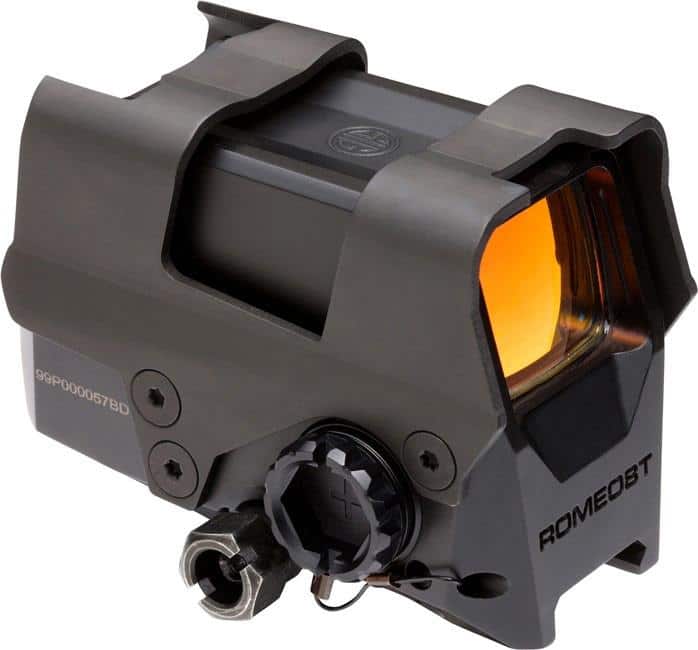 ROMEO8T RED DOT BALLISTIC CIRCLE DOT 0.5 MOA ADJ BLK