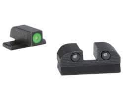 XRAY3 SIGHT SET DAY/NIGHT NO 8 GRN FRT NO 8 REAR SQ NOTCH