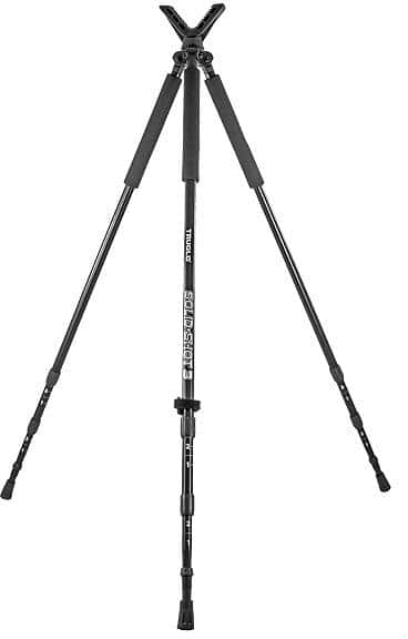 Truglo Solid Shot Shooting Rest Tri-Pod 22-68" - Black