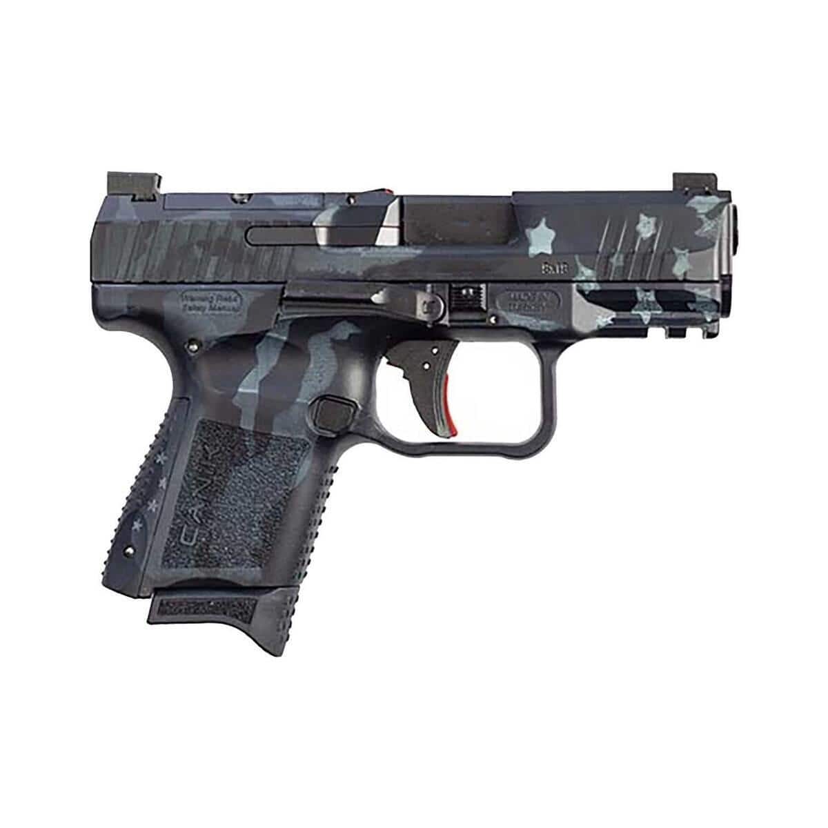 Century Arms Canik TP9 Elite SC 9mm Luger 12rd Magazine 3.5" Barrel We the People Blue w/Full Kit- BLEMISHED