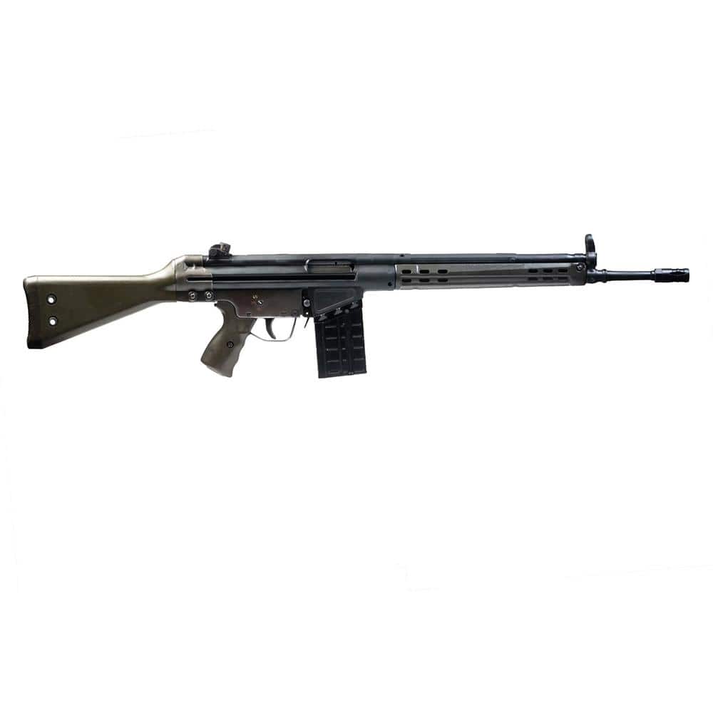 Century Arms CA-3 Rifle 7.62x51 NATO 20rd Magazine 18" 5/8x24 Threaded Barrel Black Used Parts with New Receiver & Barrel
