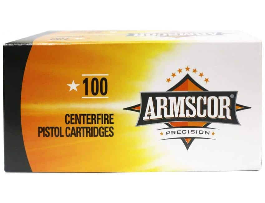 Armscor Value Pack Handgun Ammunition .22 TCM 40 gr JHP 1480 fps 100/ct