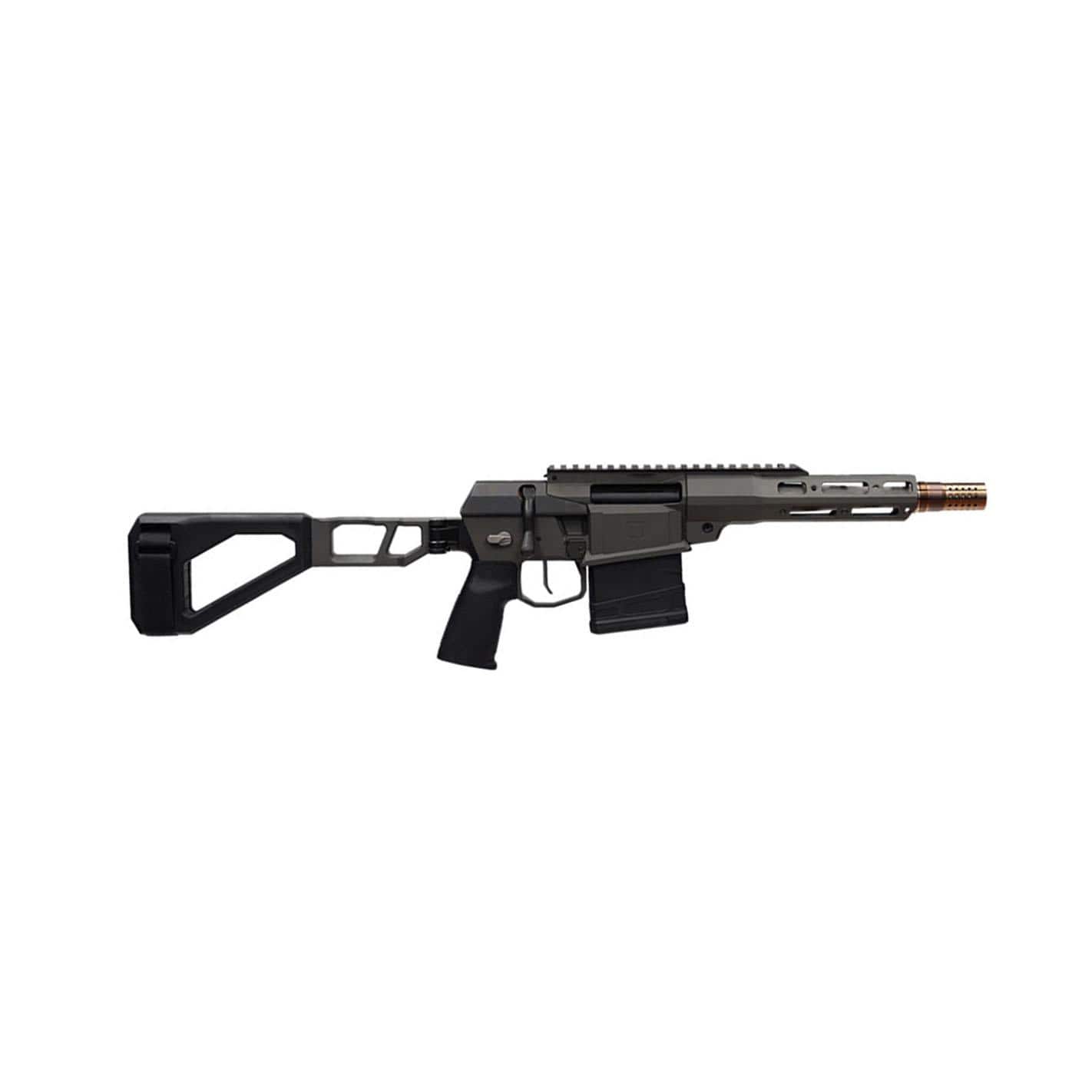 Q The Fix Handgun 8.6BLK 10rd Magazine 8" Threaded Barrel Black with Brace