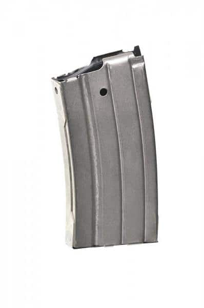 ProMag Rifle Magazine For Ruger Mini-14 .223 Rem 20/rd Nickel Plated Steel