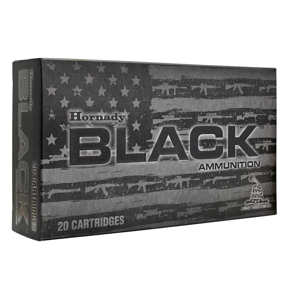 Hornady Black Rifle Ammunition 300 Blackout 110gr NTX 2070 fps 20/ct