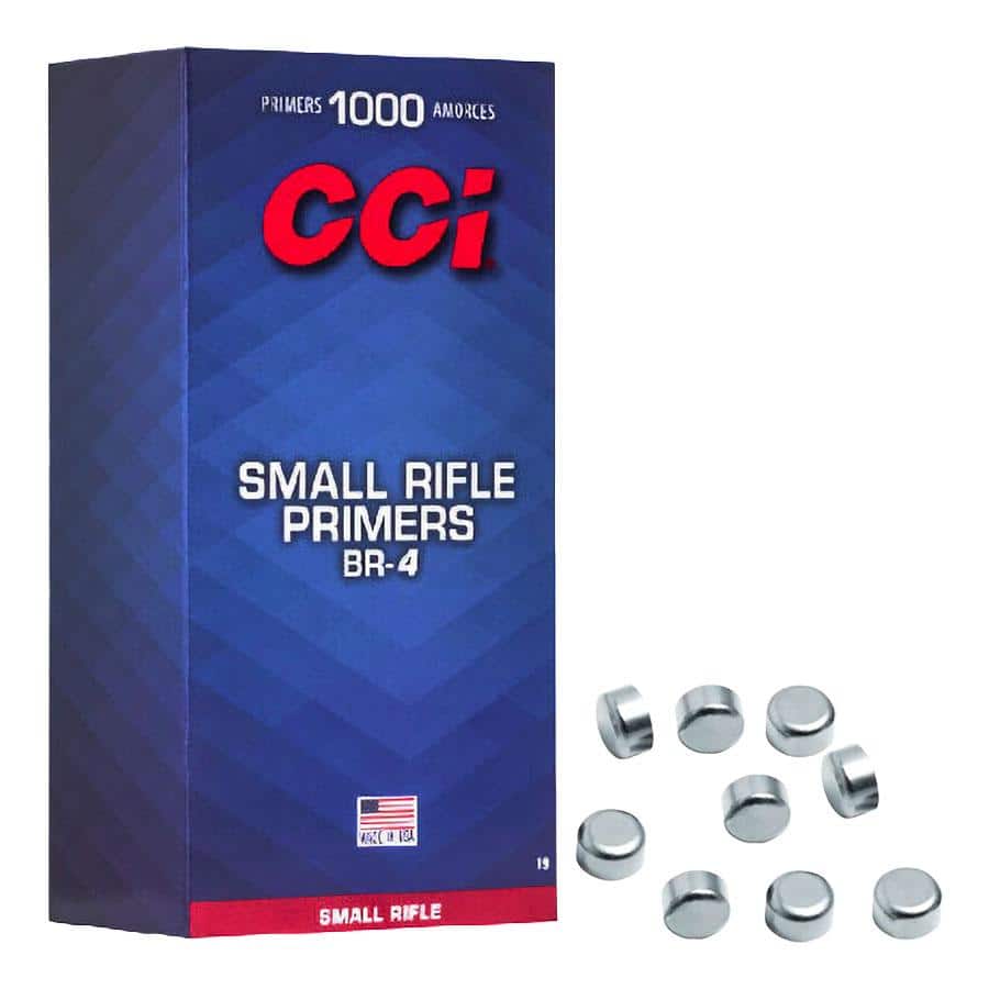 CCI Standard Primers BR4 Small Rifle 1000/ct