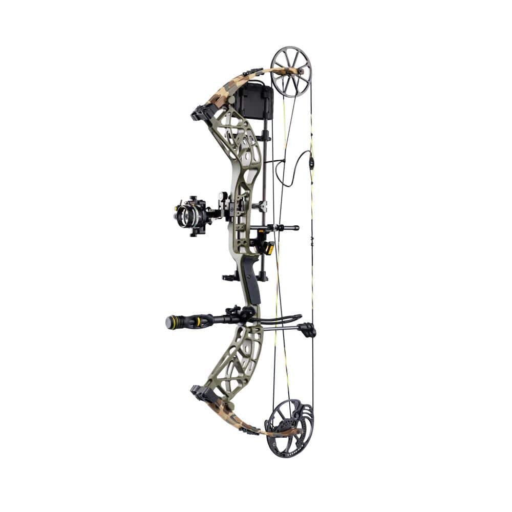 Bear Archery THP Adapt 2 Plus RTH 70RH Compound Bow Throwback Green