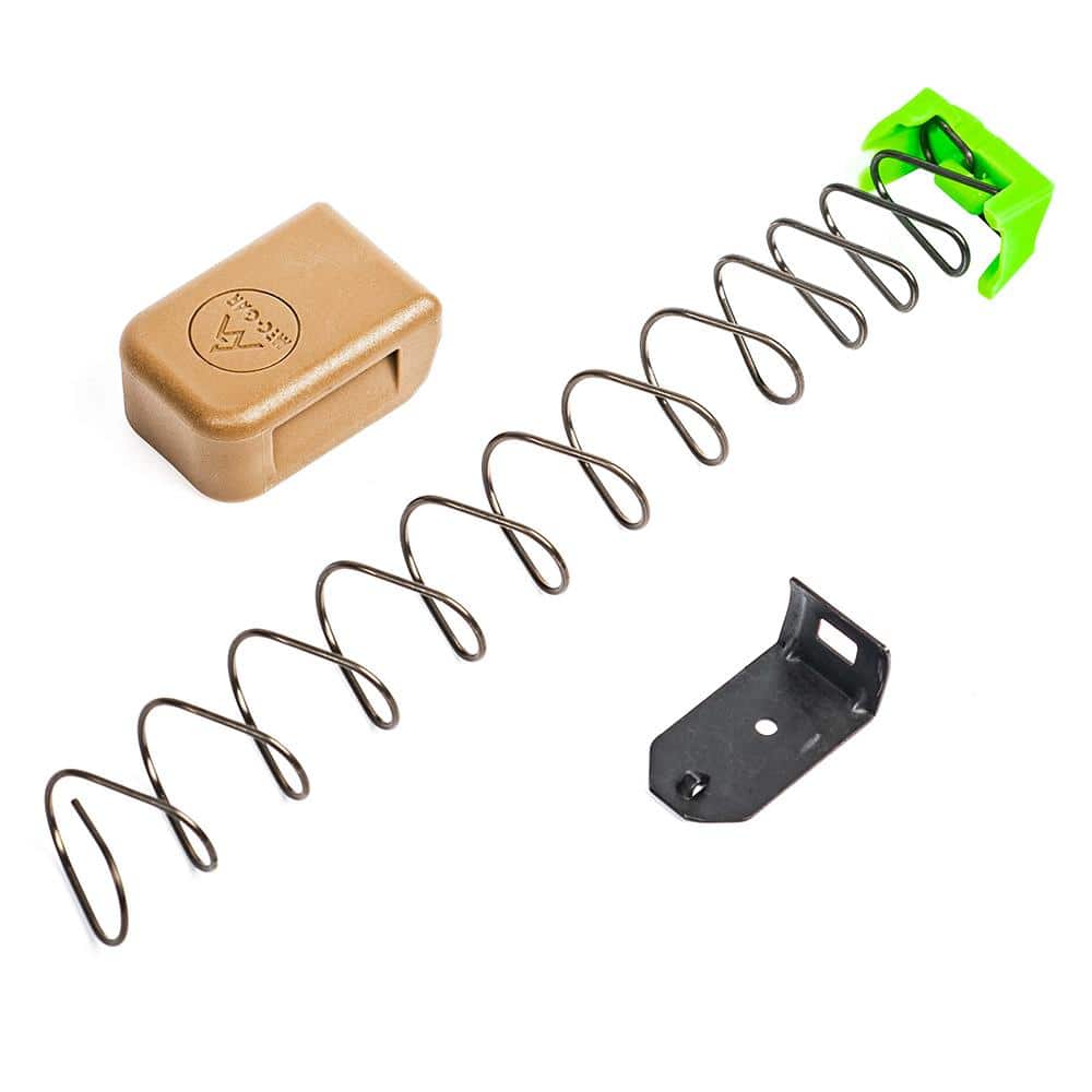 Mec-Gar ''Plus-2'' Adapter Set for Mec-Gar Full Size Glock 9mm Luger Full Size Magazines FDE