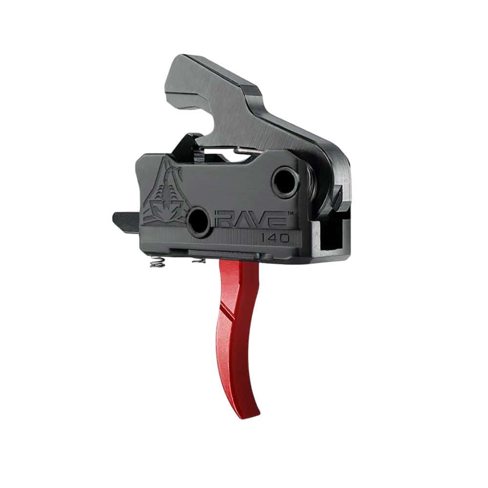 Picture of Rise Armament Rise Rave 140 AR Trigger Red with Anti-Walk Pins