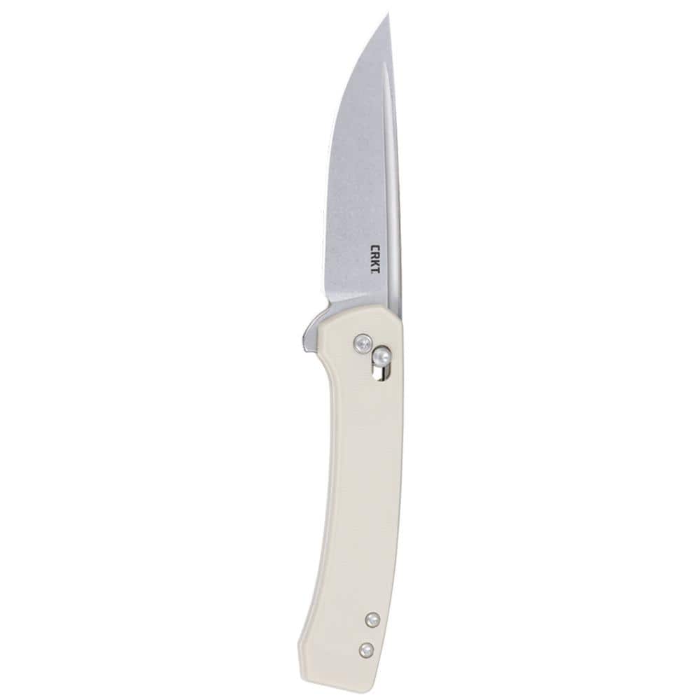CRKT Q Compact Folding Knife 3" Drop Point Blade Sand