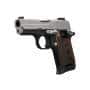 SIG P938 9MM 3IN 2-T STNLS X-RAY 3 WLNT GRP (1)6RD(1)7RD AMBI SAFETY