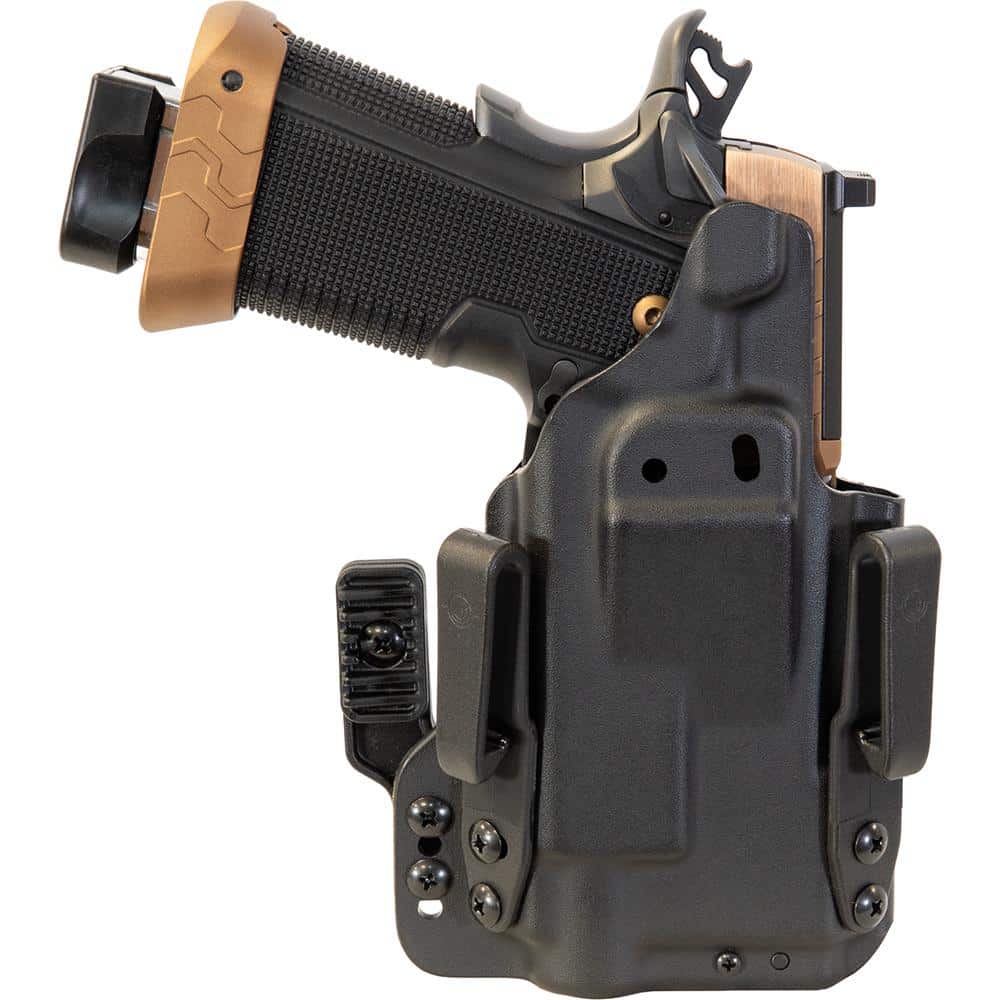 Mission First Tactical Pro Series IWB Light Holster for Kimber 2K11 Pro/Staccato C2/Springfield Prodigy 4.25 with TLR7 Black Ambi