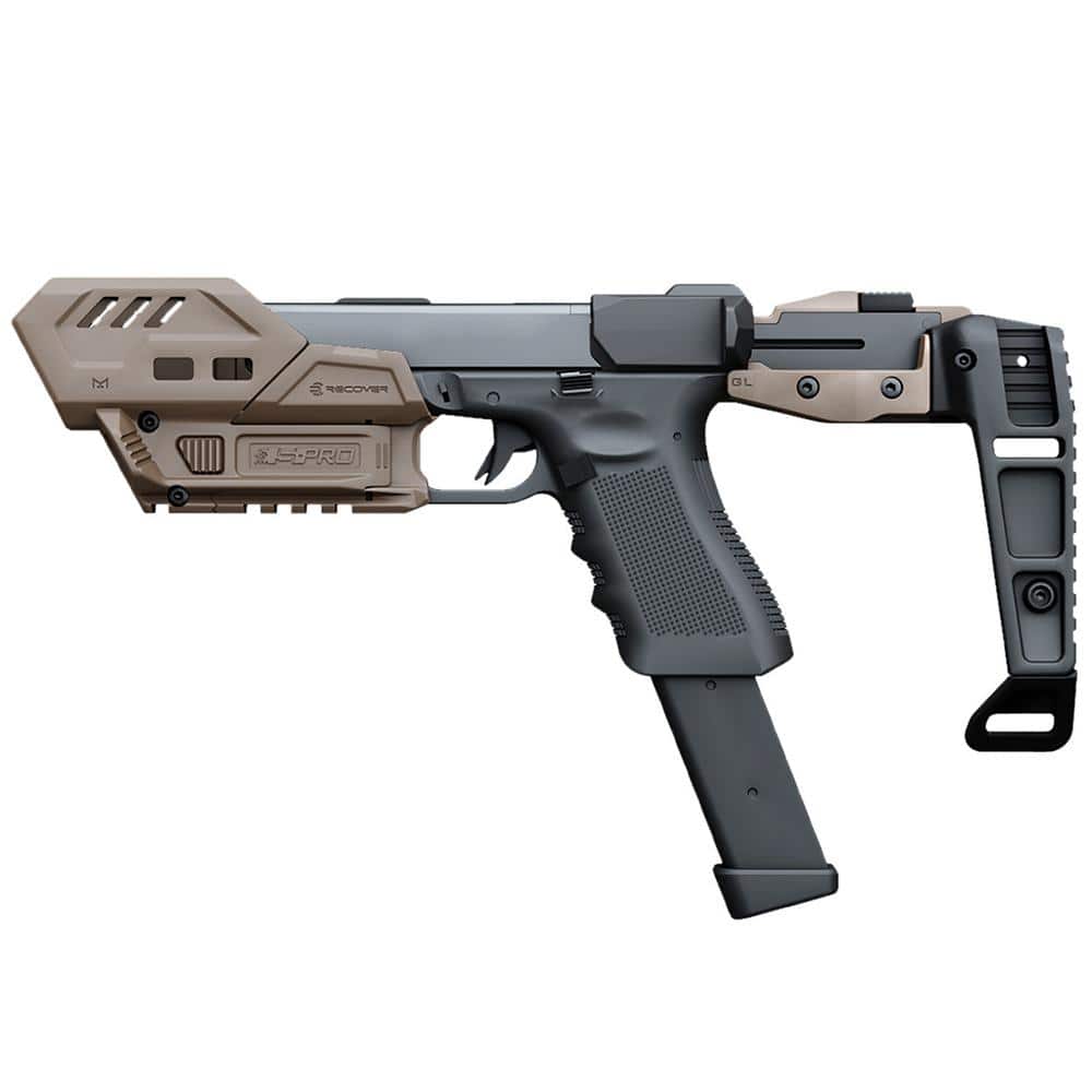 Recover Tactical S-PRO MG Conversion Kit for Glock G17/G19/G19X/G24/G25 Tan
