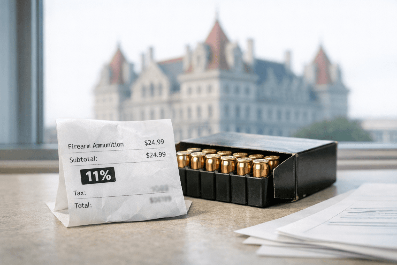 New York’s Proposed 11% Excise Tax on Firearms and Ammunition: What It Means for Buyers, Training, and Compliance