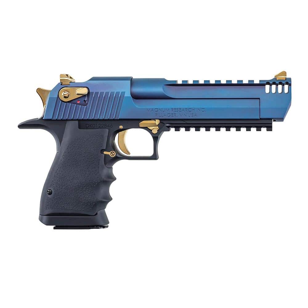 Magnum Research Desert Eagle L6 Handgun .44 Mag 8rd Magazine 6" Barrel Carbo Blue PVD