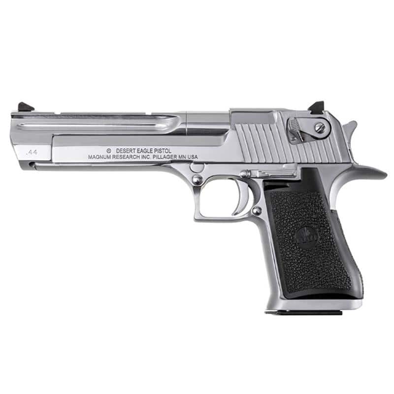Magnum Research Desert Eagle Mark XIX Handgun .44 Magnum Mark XIX 8rd Magazine 6" Barrel Polished Chrome CA Compliant **BLEM