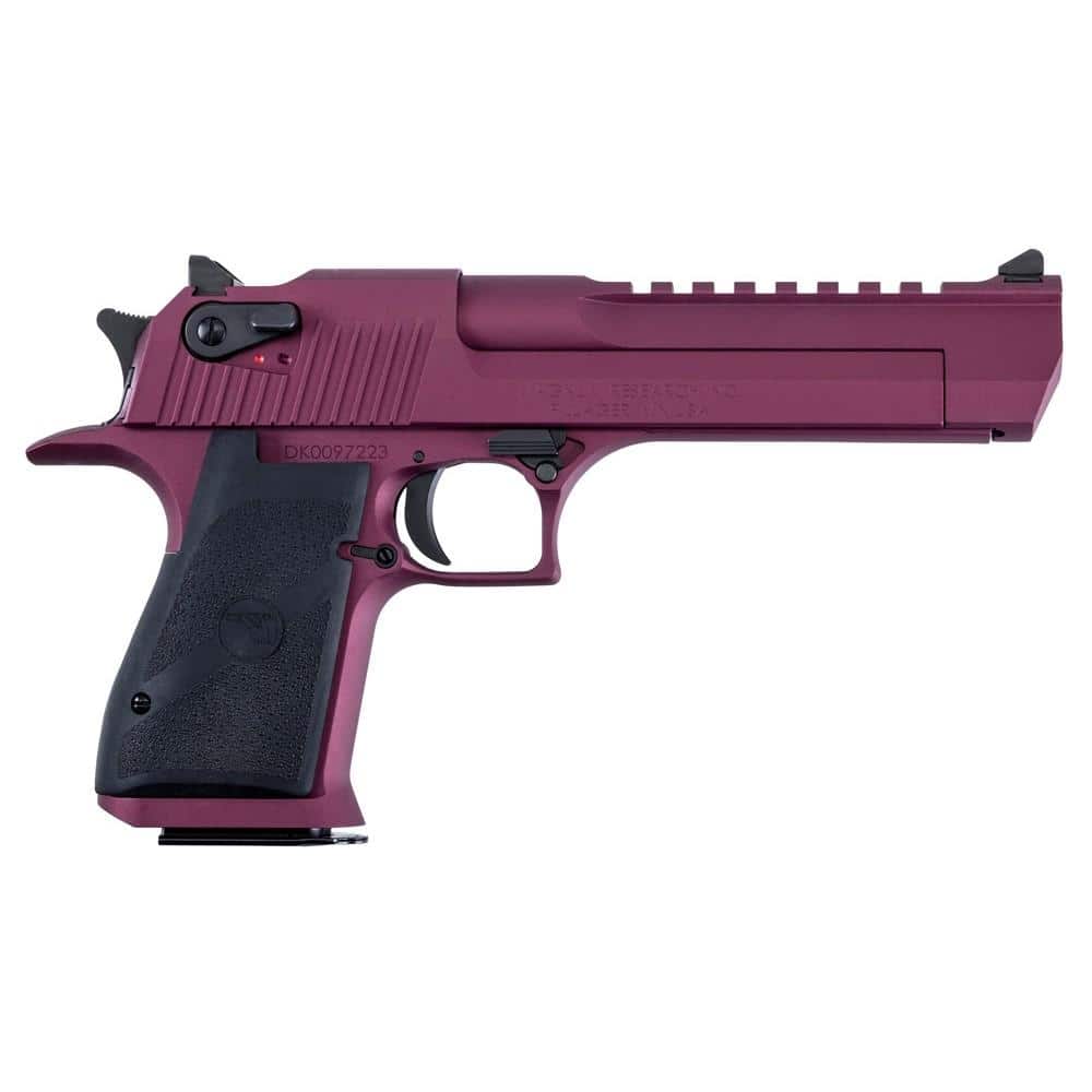 Magnum Research Desert Eagle Mark XIX Handgun 50 AE 7rd Magazine 6" Barrel Black Cherry with Black Grips **BLEM