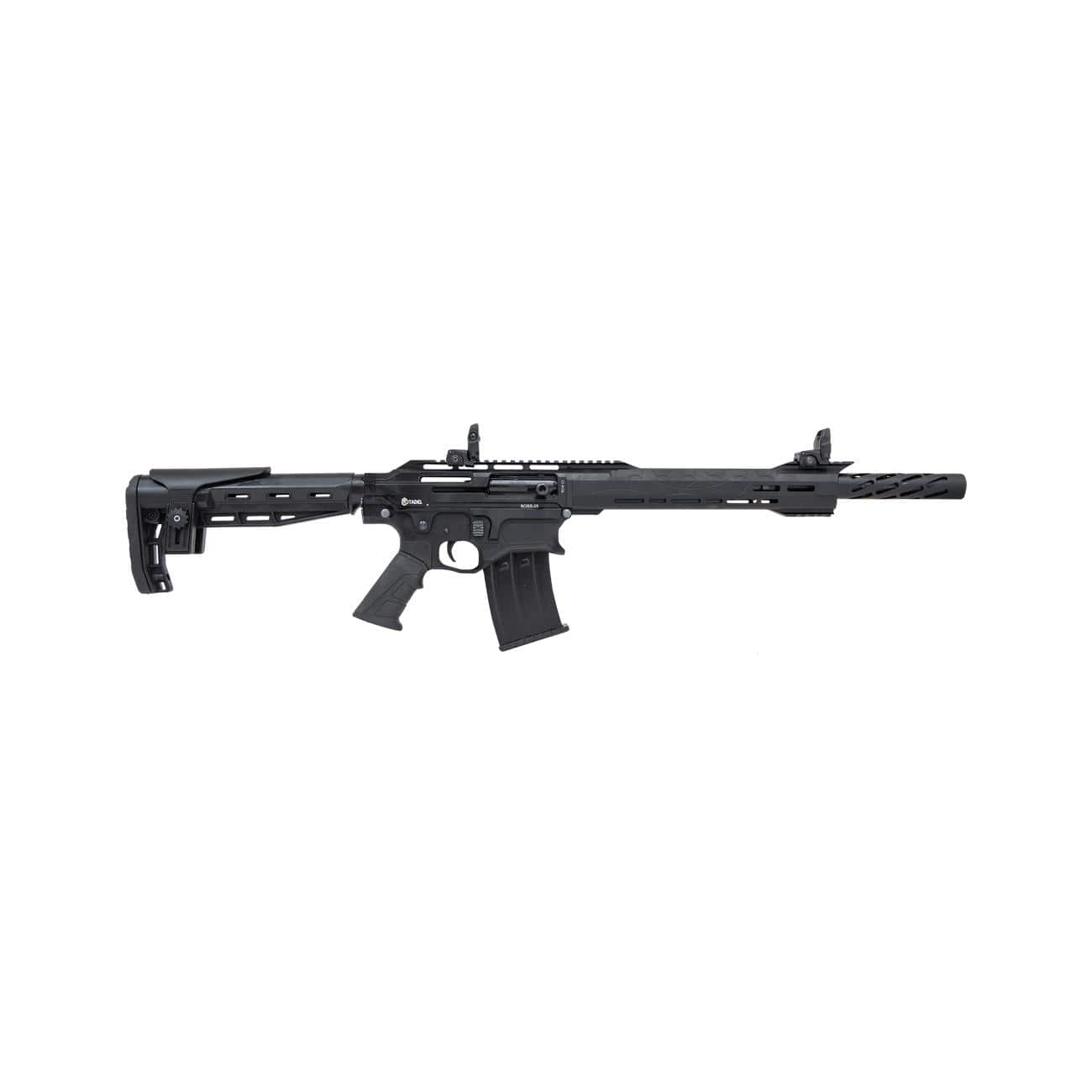 Citadel Boss-25 CA Compliant Shotgun 12ga 3" Chamber 5rd Magazine 18.75" Barrel Black