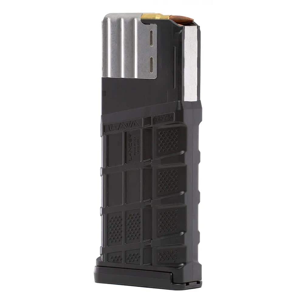 Lancer L7AWM Rifle Magazine Black .308 Win/7.62x5mm/6.5 Creedmoor 25/rd