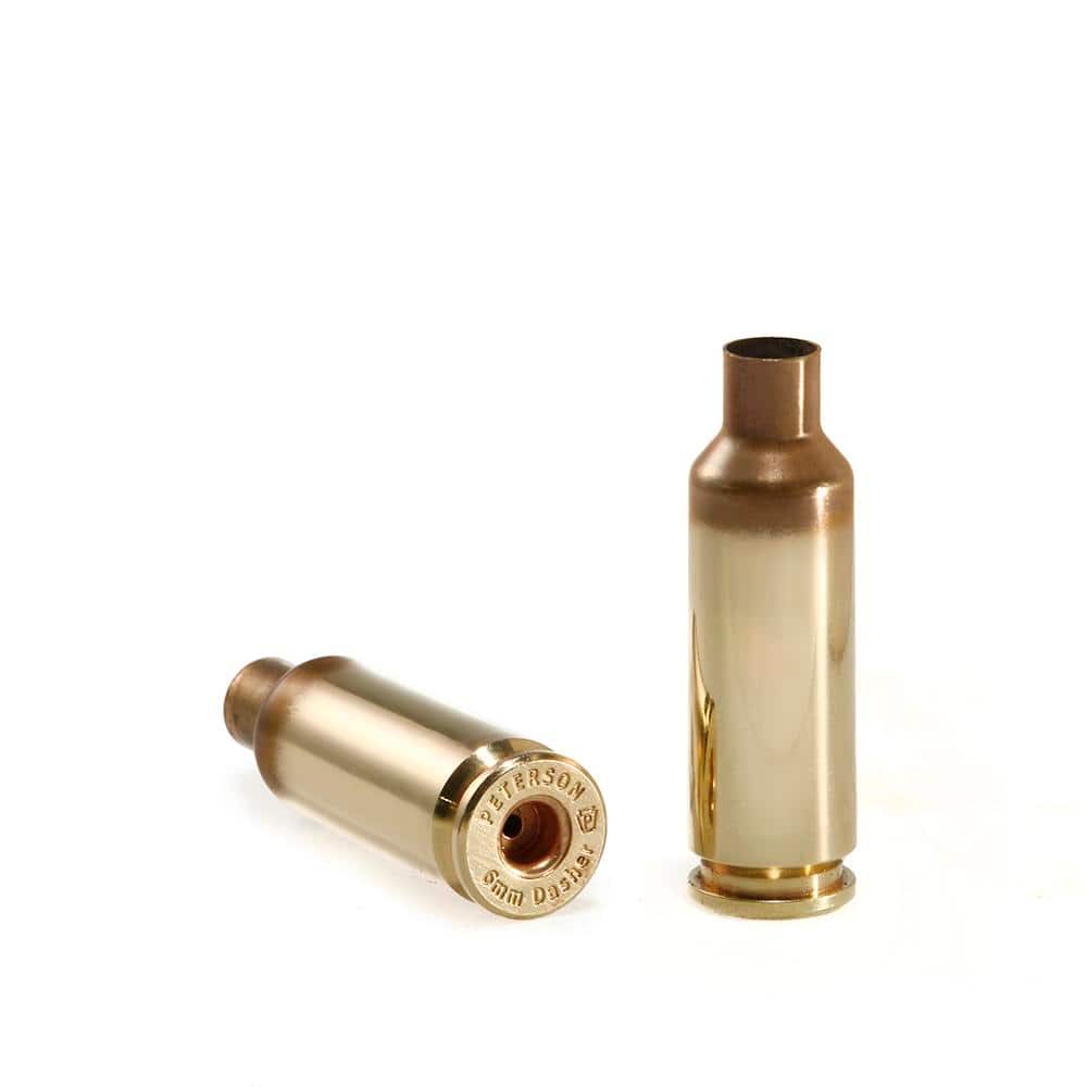 Peterson Unprimed Rifle Brass 6mm Dasher - 50/ct