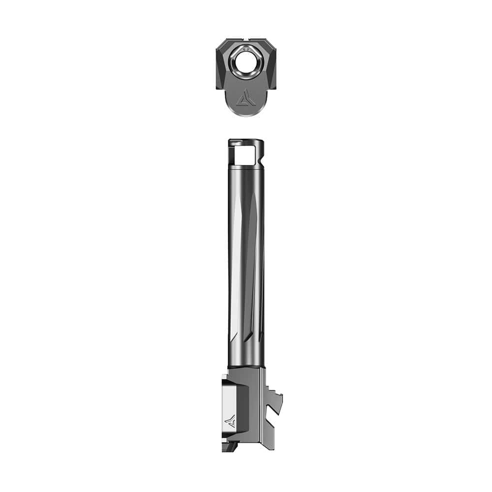 Radian Weapons Afterburner and Ramjet Combo Ported Barrel and Compensator for Glock Gen 6 17 Black