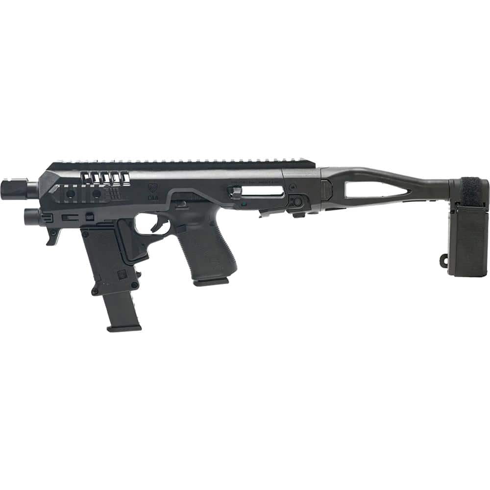 Roni Corporation Nano Roni Glock 17/19/19X/22/23/25/31/32/45 Black with Brace