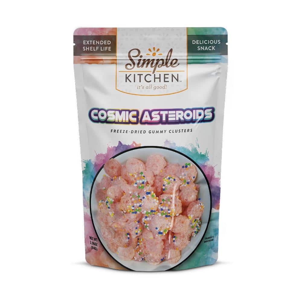 Ready Wise Simple Kitchen Cosmic Asteroids 3-Serving Pouch 6/ct