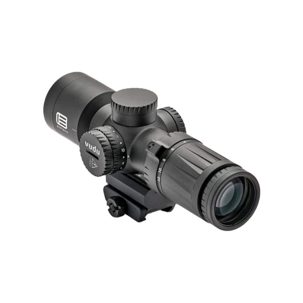 Eotech Vudu 4-12x36 FFP Ultra-Short Rifle Scope MR5 Reticle MRAD Integrated Mount