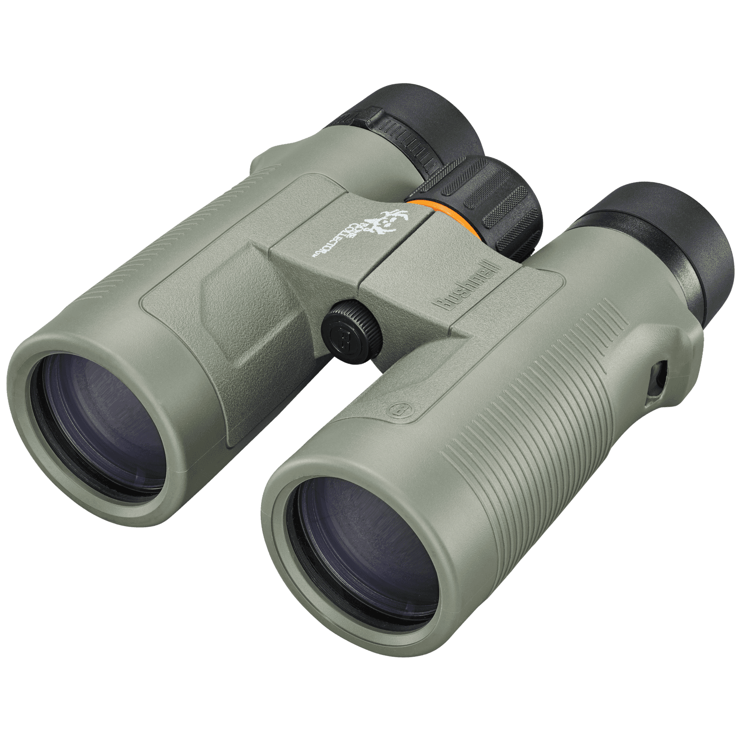 Bushnell 10x42 Bone Collector Binocular Roof with Harness Box Green