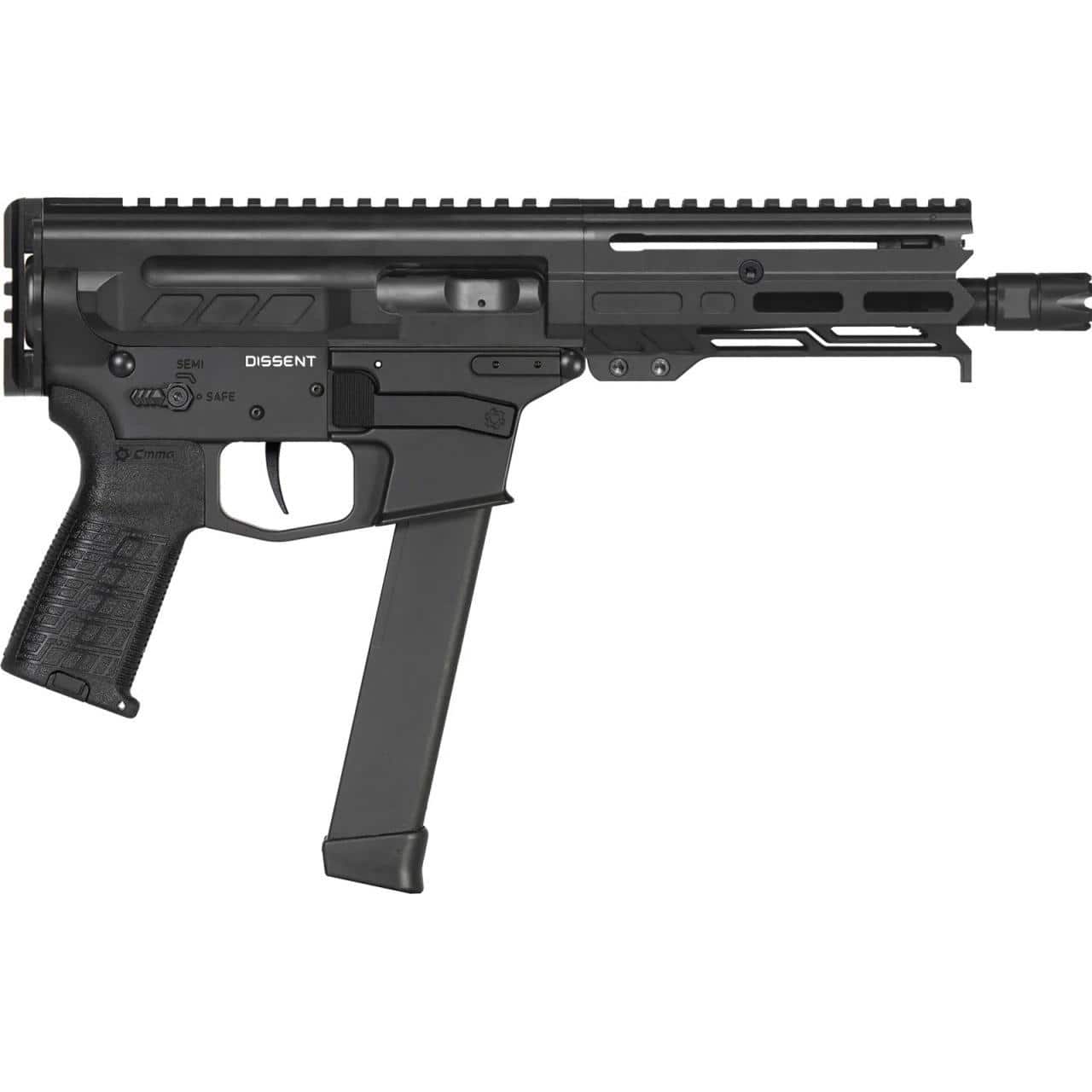 CMMG Dissent Pistol 9mm Luger 33rd Magazine 6.5'' Barrel Armor Black w/Brace