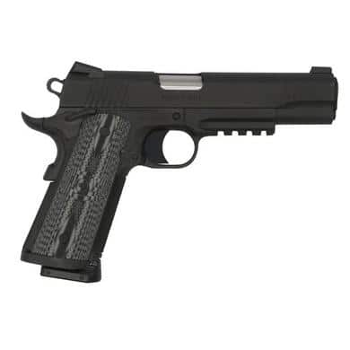 Colt Custom CQB Handgun .45 Auto 7rd Magazine 5" Barrel Black DLC Finish G10 Grips