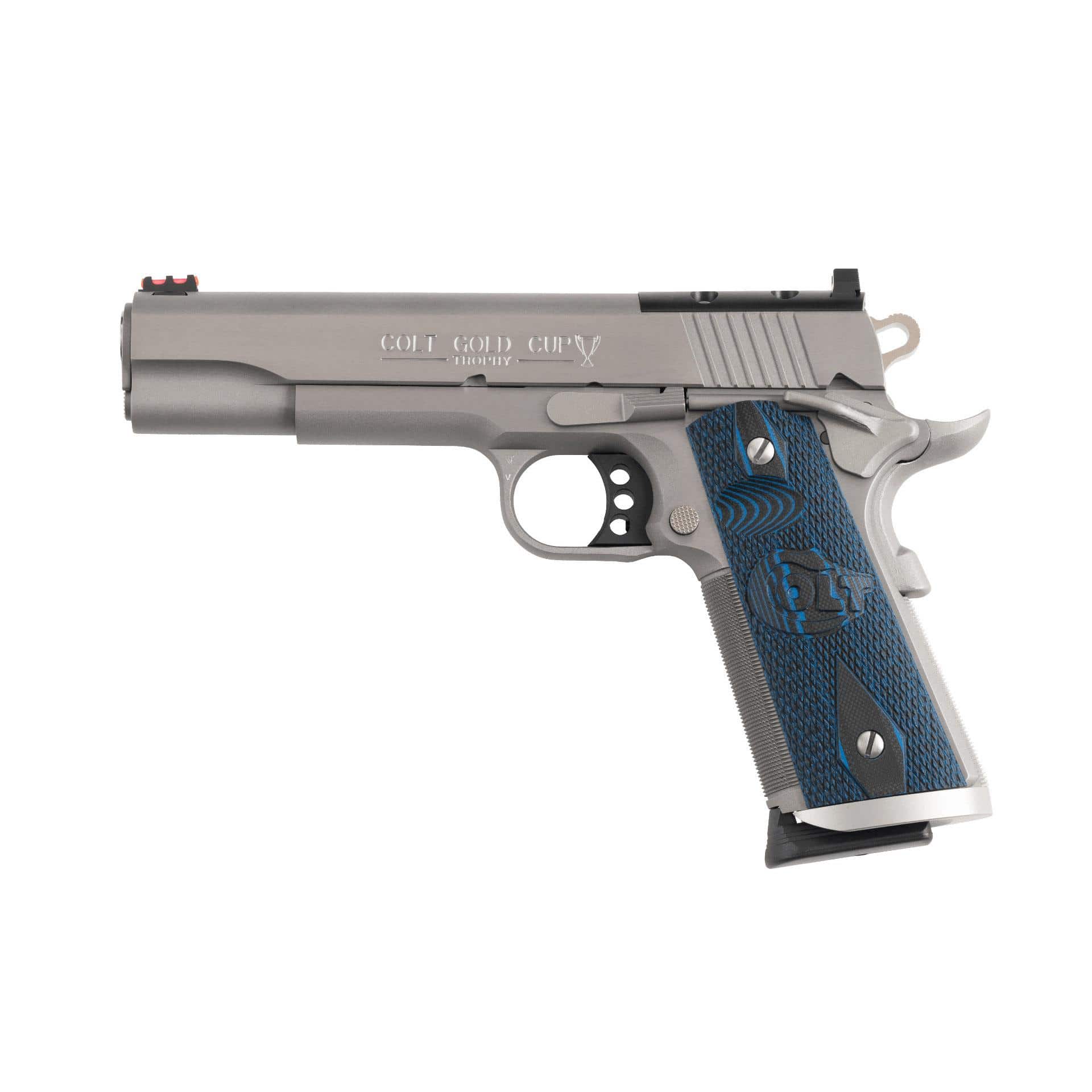 Colt Gold Cup Trophy Handgun .45 Auto 8rd Magazine 5" Barrel Stainless G10 Grips Optic Ready