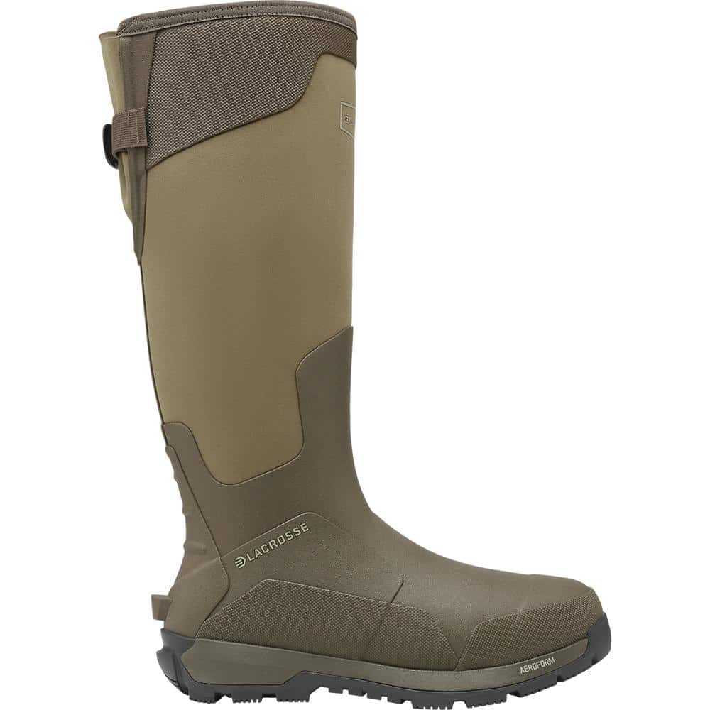 LaCrosse Alphaburly Aero 17" Mens Hunting Boots Major Brown 12