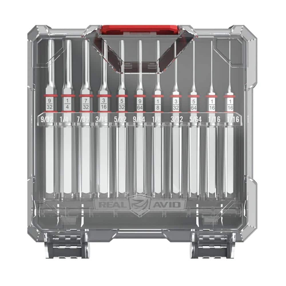 Real Avid Accu-Punch 11-Piece Standard Pin Punch Set