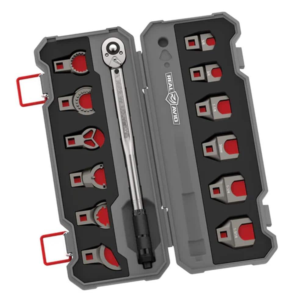 Real Avid Master-Fit 13-Piece AR15 Crowfoot Wrench Set