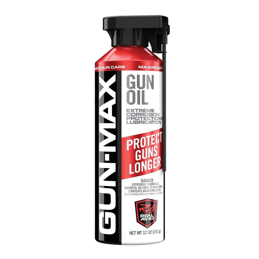 Real Avid Gun-Max Gun Oil 12 oz Aerosol