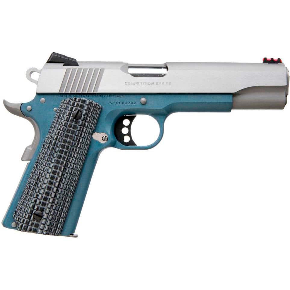 Colt Competition Handgun .45 Auto 8rd Magazine 5" Barrel Stainless/Blue Titanium Cerakote