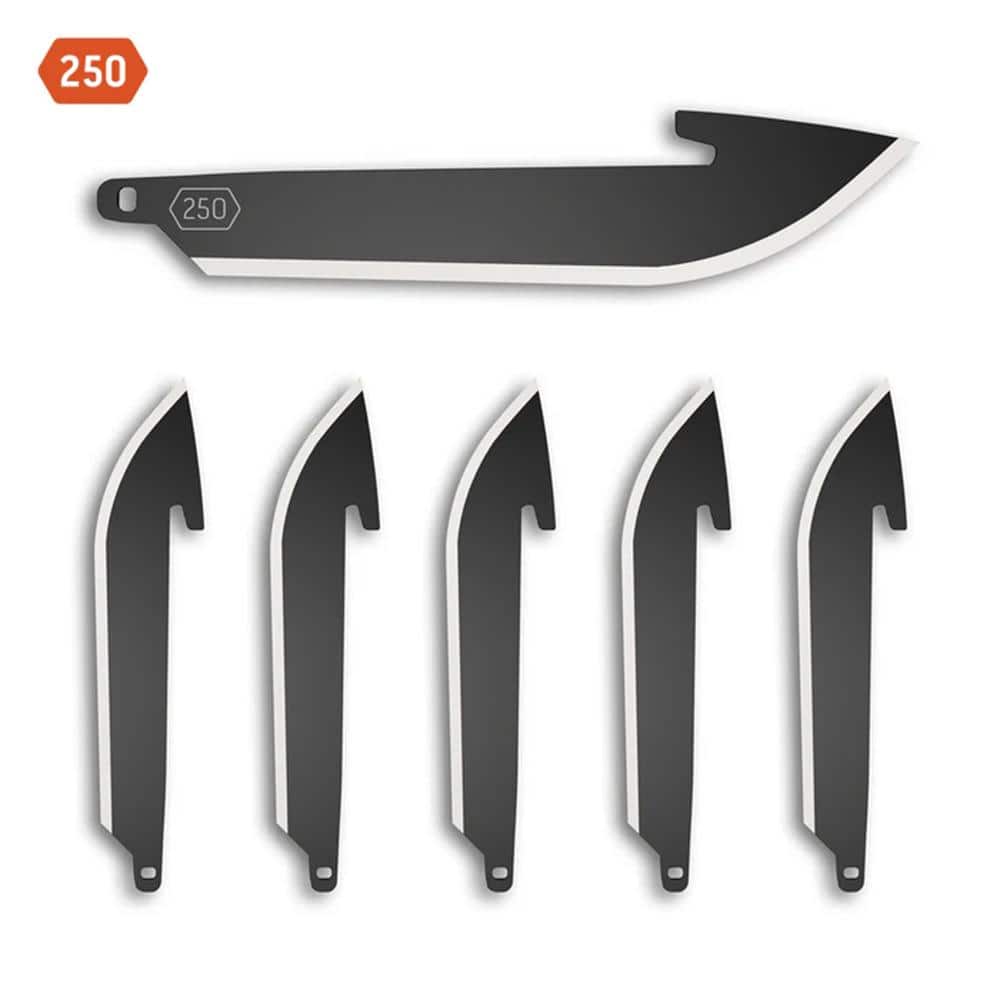 Outdoor Edge 2-1/2" Drop-Point Blade Pack 6/ct