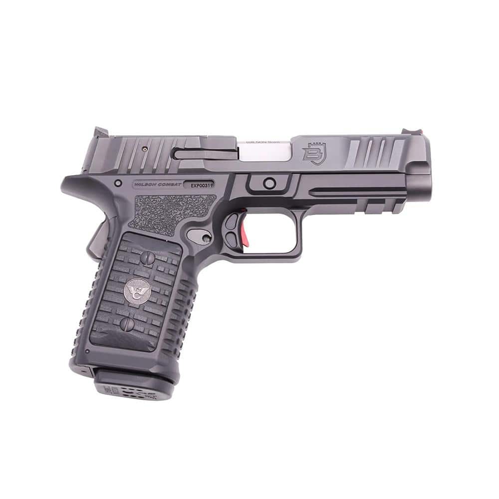 Wilson Combat BulWark OR Handgun 9mm Luger 15rd Magazine 4" Barrel Black