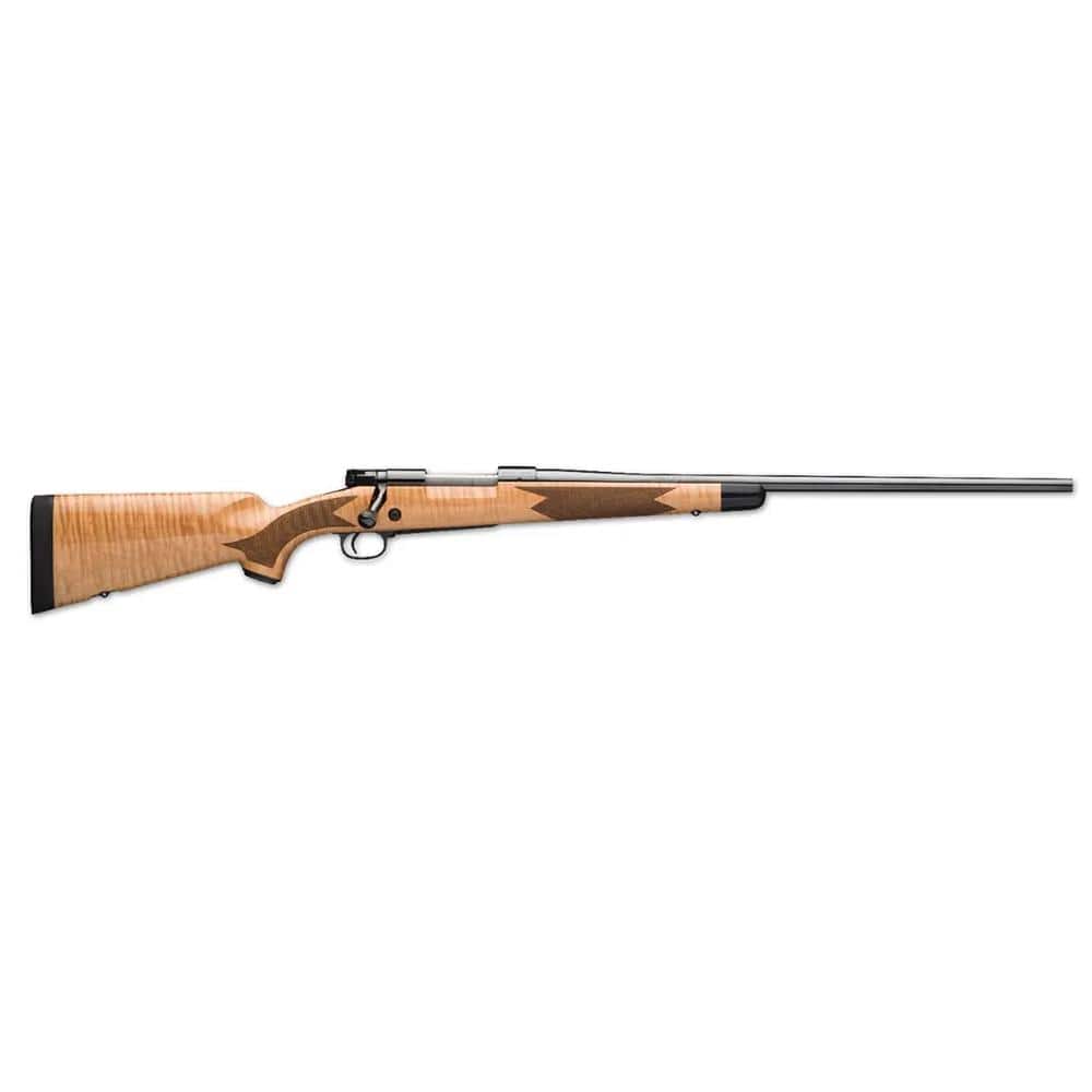 Winchester Model 70 Super Grade Maple Rifle .243 Win 5rd Magazine 22" Barrel Maple Wood