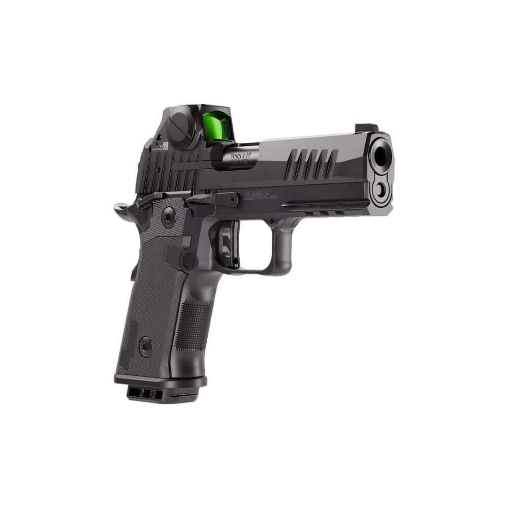 Sig Sauer P211-GT4 SAO Handgun 9mm Luger 21(2) &17(1)rd Magazines 4.2" Barrel Black Night Sights Romeo X Pro