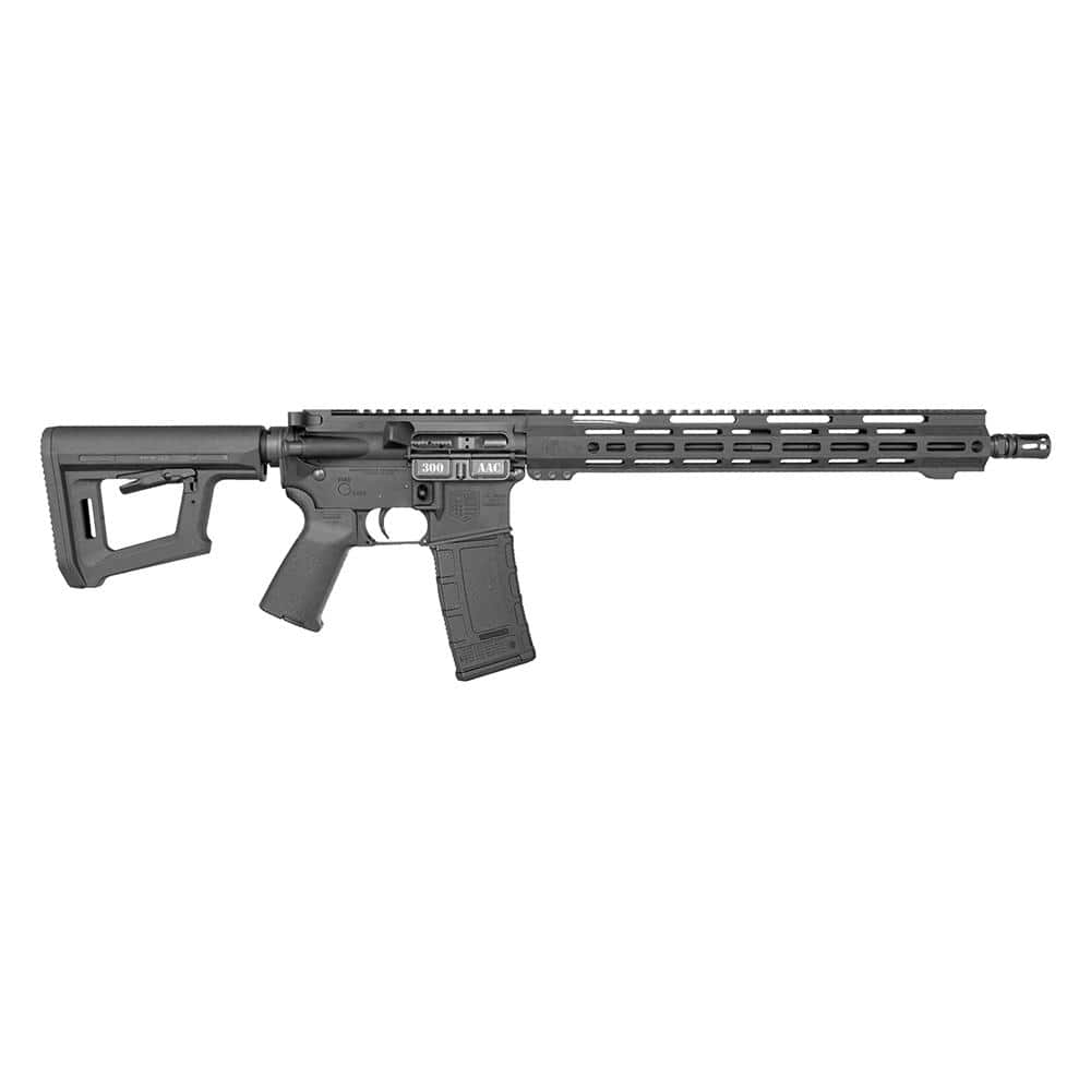 Diamondback DB15 Rifle .300 AAC BLK 30rd Mag 16" 5/8x24 Threaded Barrel Black