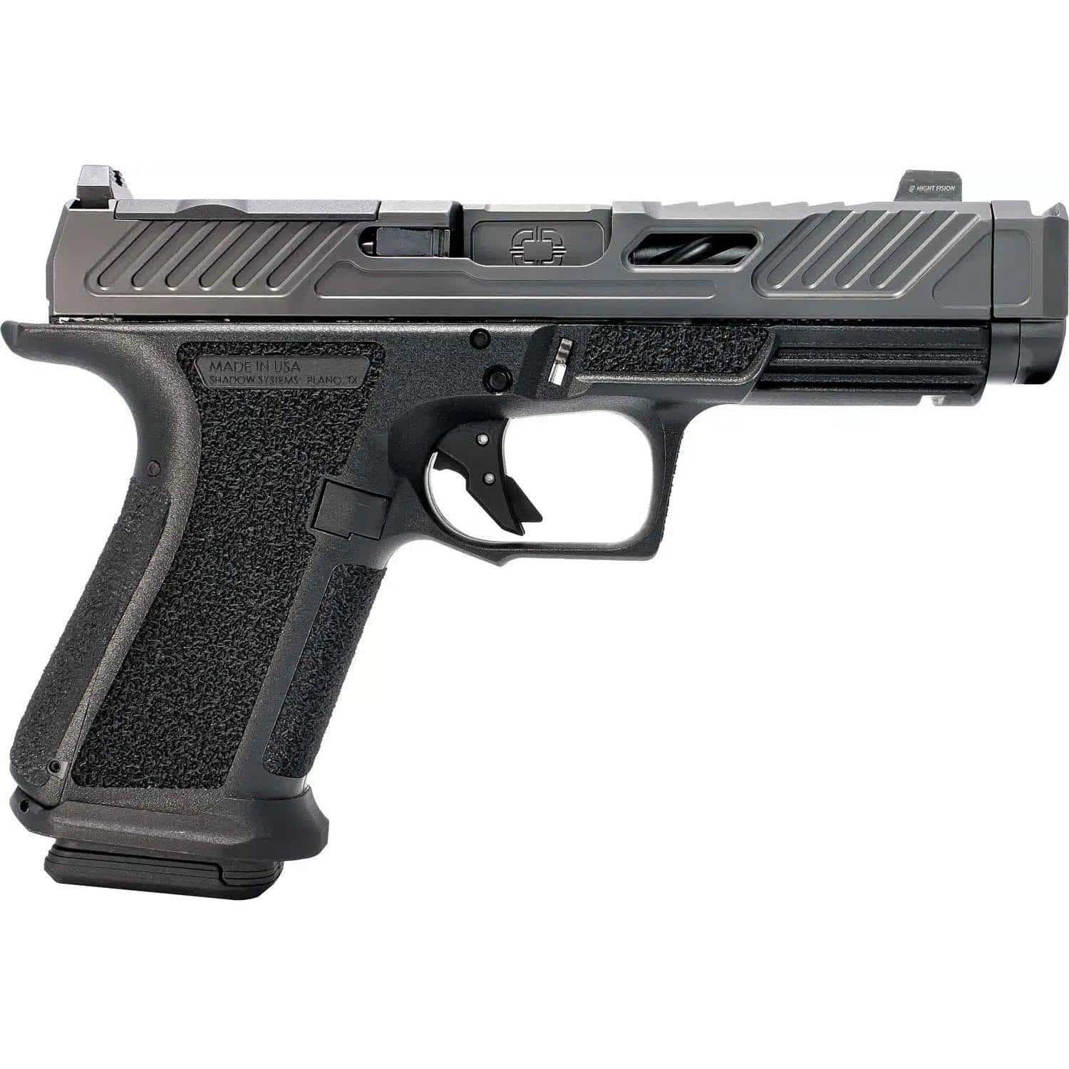 Shadow Systems MR920P Elite Optic Ready Handgun 9mm Luger 15rd Magazines(2) 4.25" Spiral Comp Barrel Night Sights