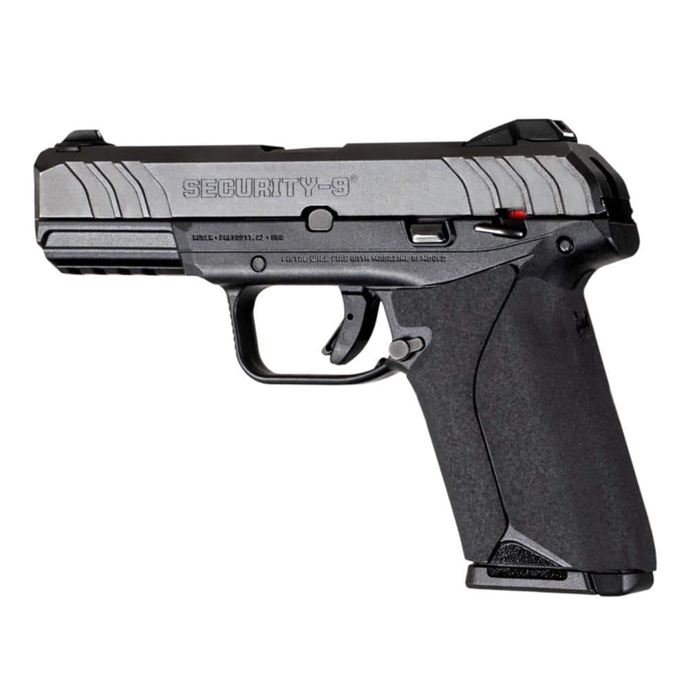 Hogue Wrapter Adhesive Grip Ruger Security-9 Standard Rubber Grain Texture Black