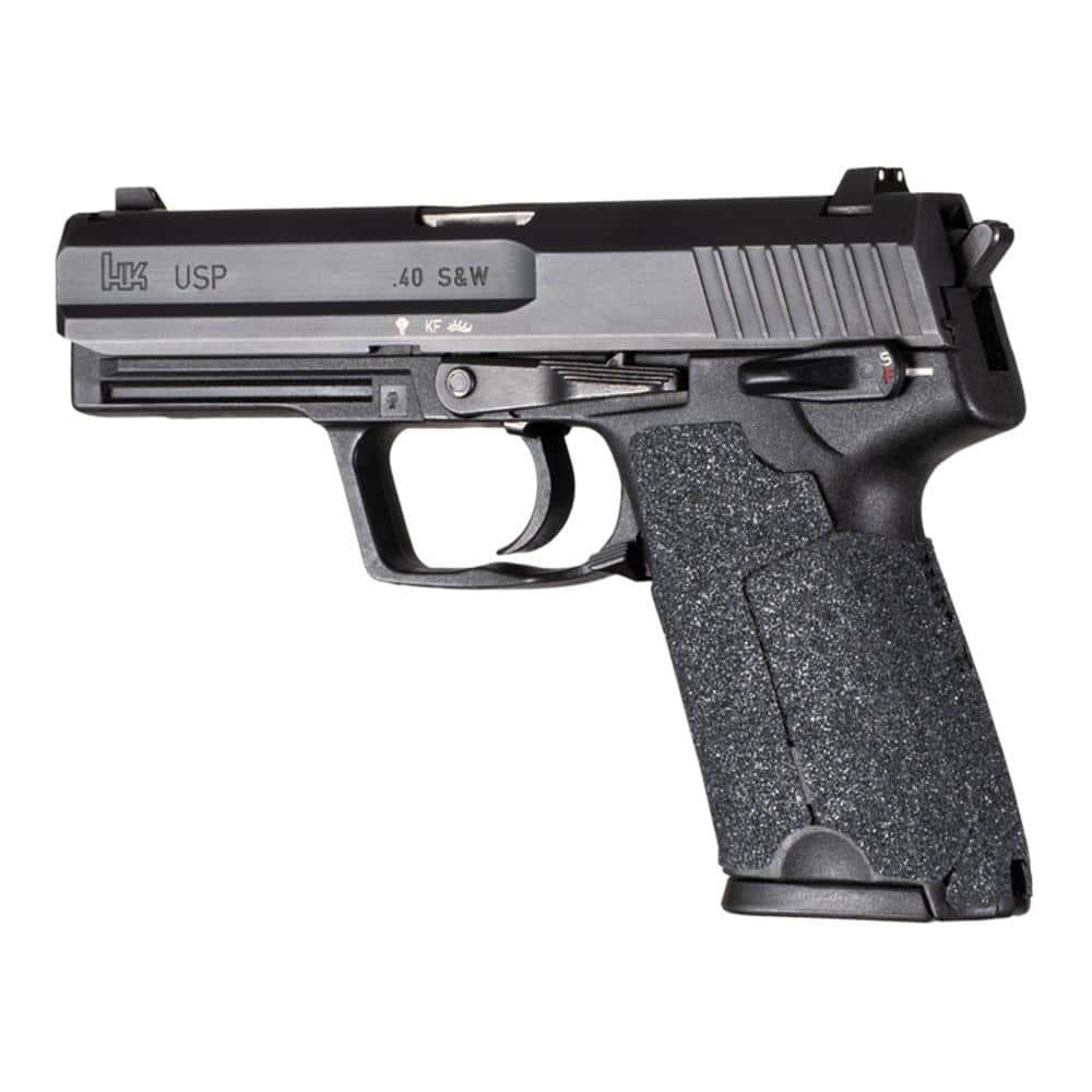 Hogue Wrapter Adhesive Grip H&K USP Medium Grip Module Heavy Grit Texture Black