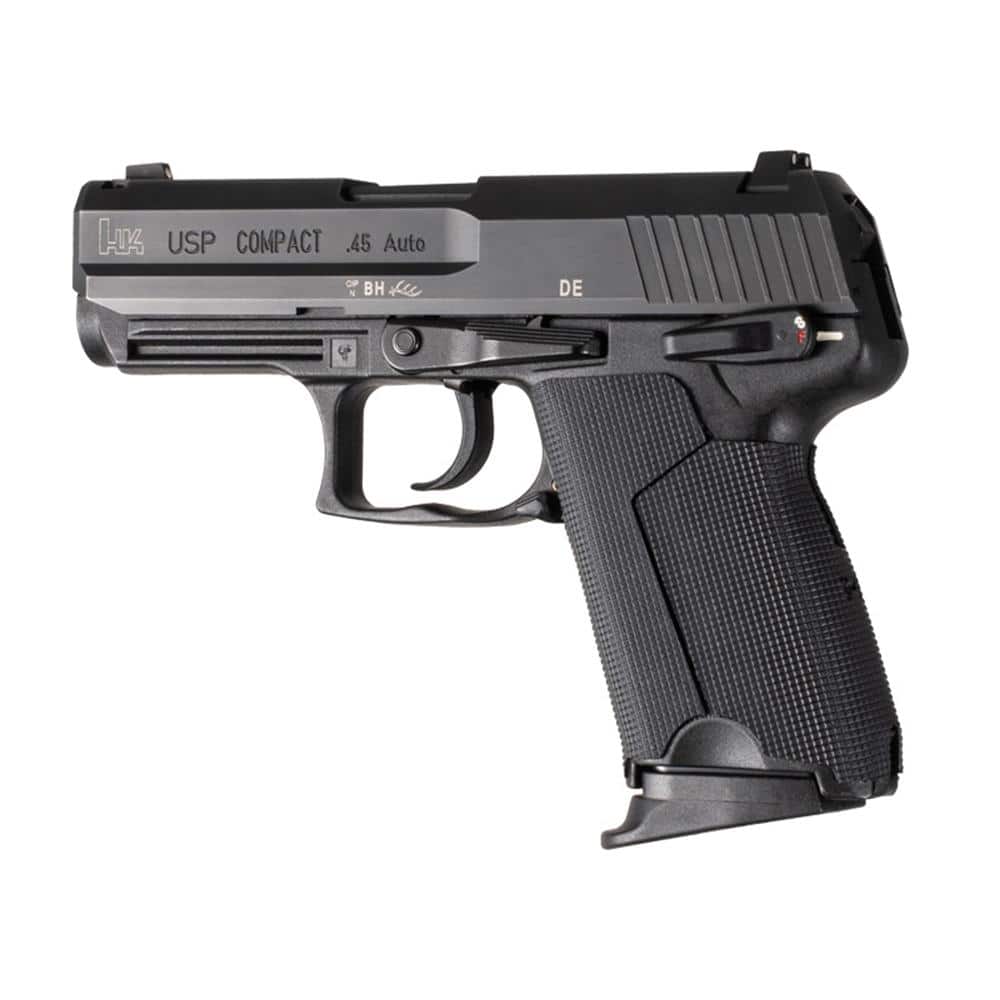 Hogue Wrapter Adhesive Grip H&K USP Compact Medium Grip Module Rubber Block Texture Black