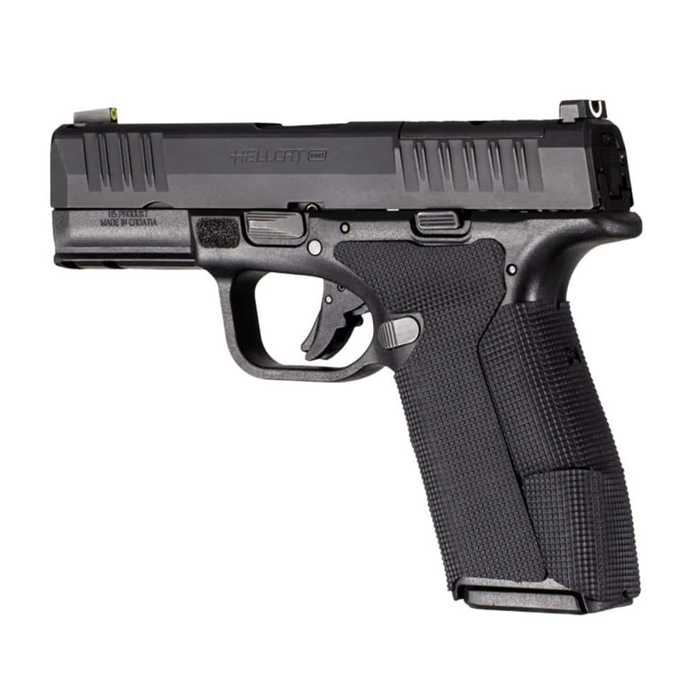 Hogue Wrapter Adhesive Grip Springfield Hellcat Pro Rubber Block Texture Black