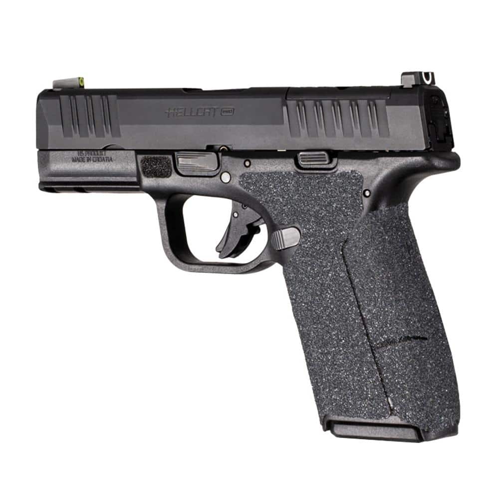 Hogue Wrapter Adhesive Grip Springfield Hellcat Pro Heavy Grit Black